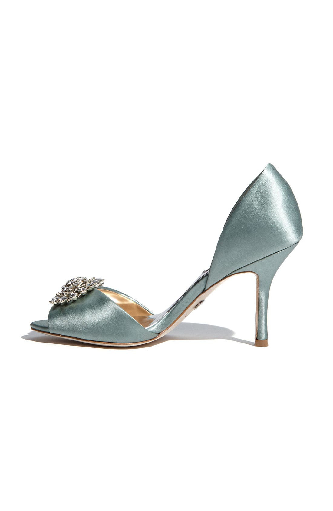 Badgley Mischka 'Lacie' Pump, Alternate, color, SEAFOAM