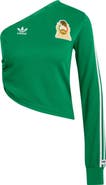 adidas Originals Mexico Reconstructed Off the Shoulder Bringback Jersey