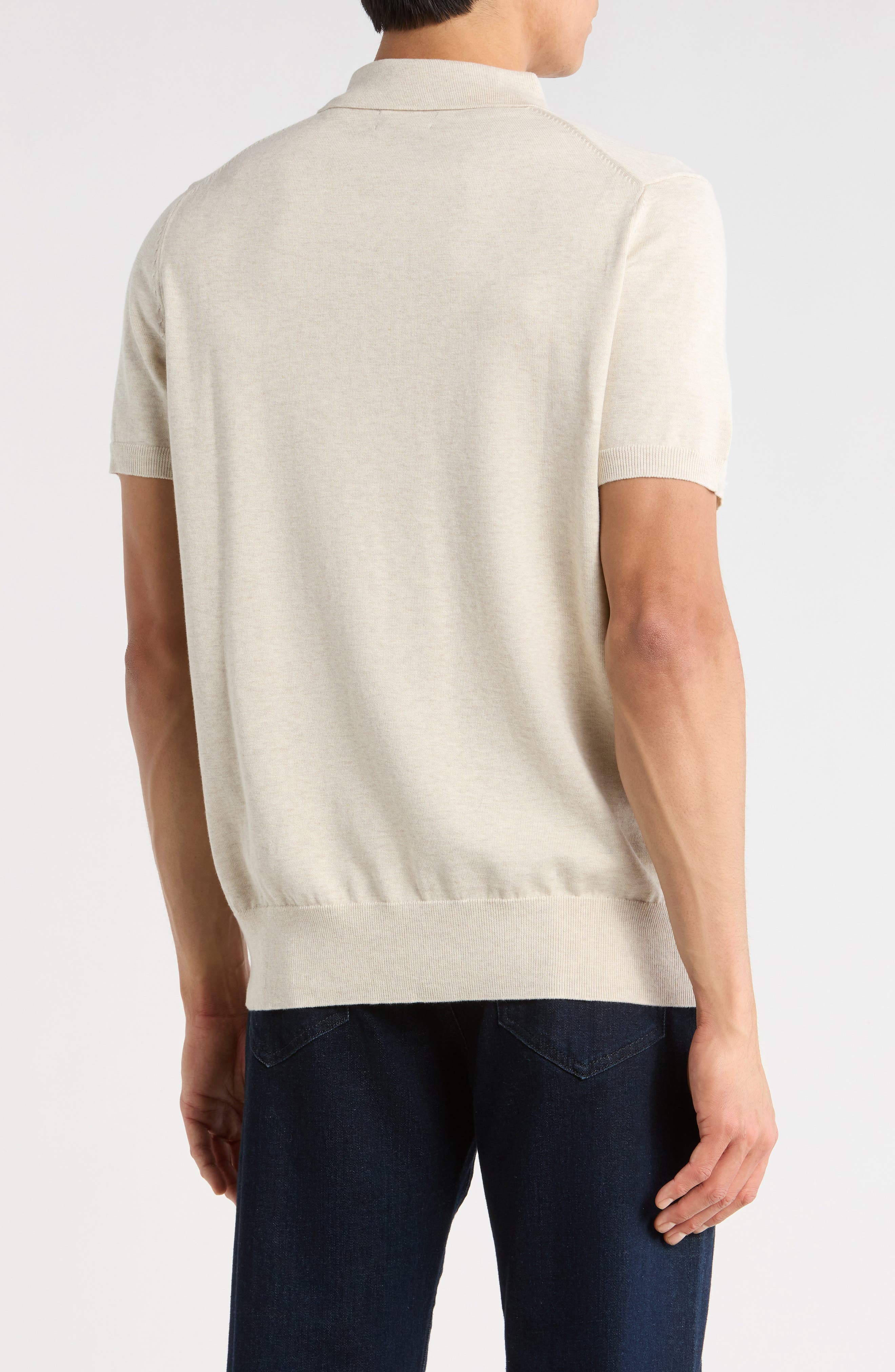 Cotton Knit Polo - image 2