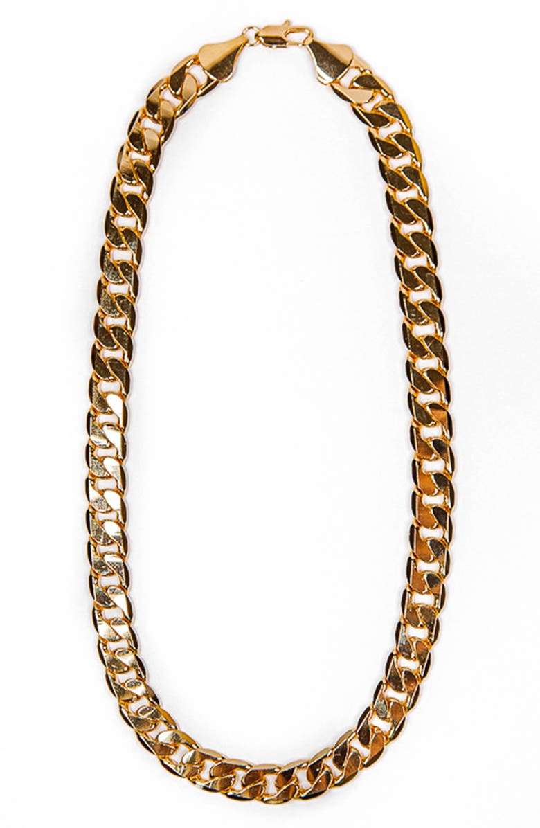 Petit Moments Amber Chain Necklace, Main, color, Gold