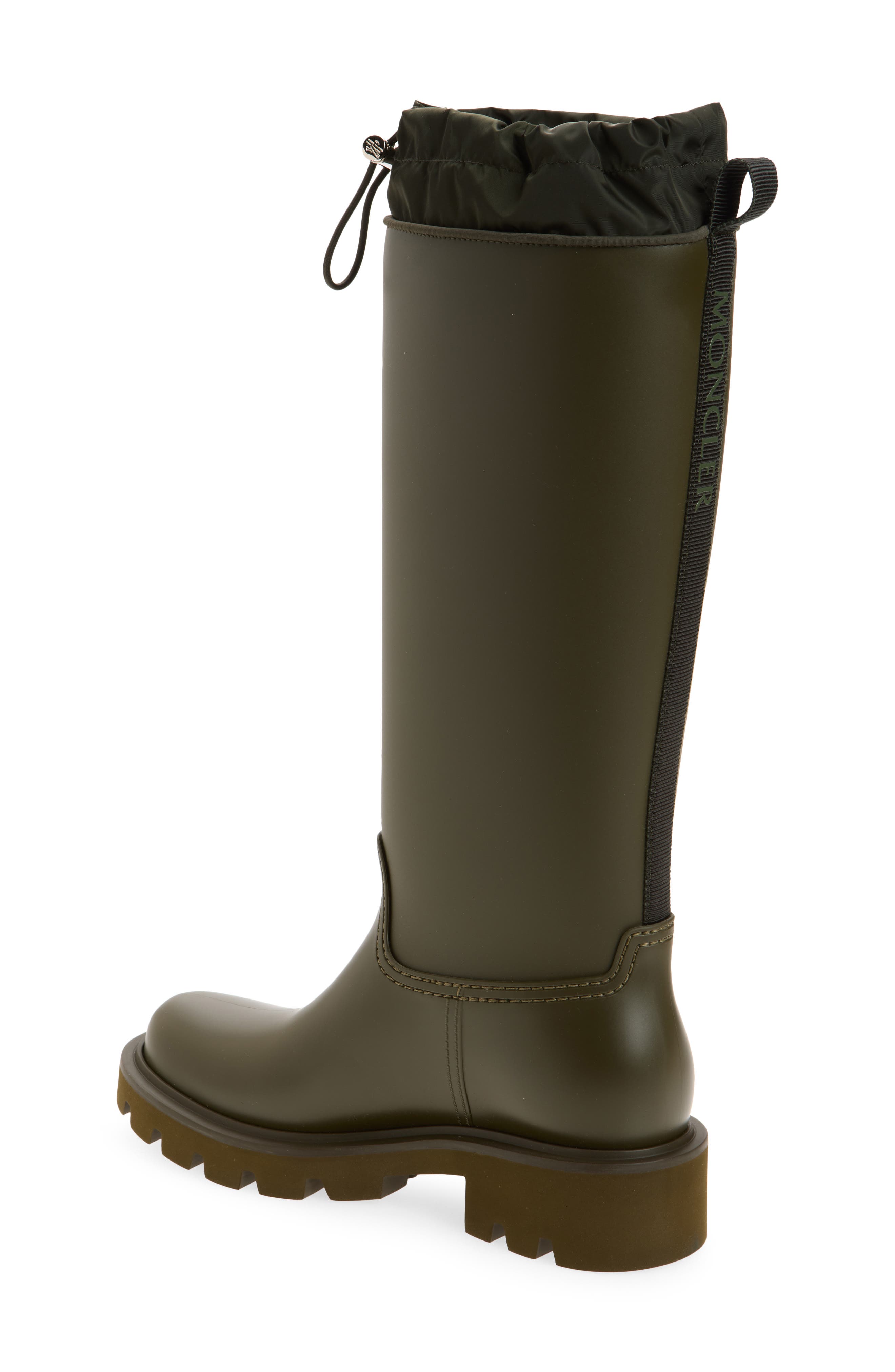 Kickstream Knee High Rain Boot, Alternate, color, WINTER MOSS