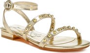 LONDON RAG Flippity Studded Ankle Strap Sandal