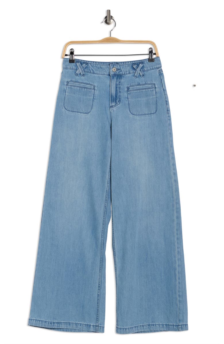 Lucky Brand Liquid Denim Wide Leg Jeans, Alternate, color, Flip Side Wash