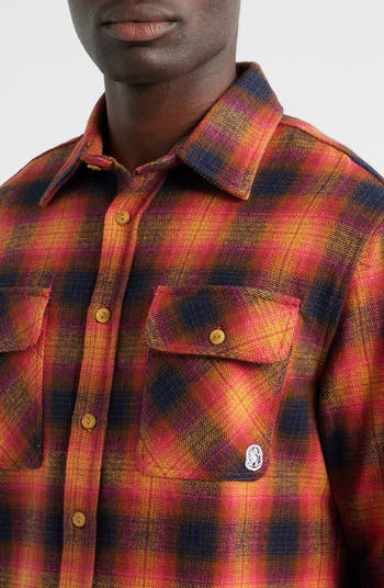 BB Curve Plaid Button-Up Shirt