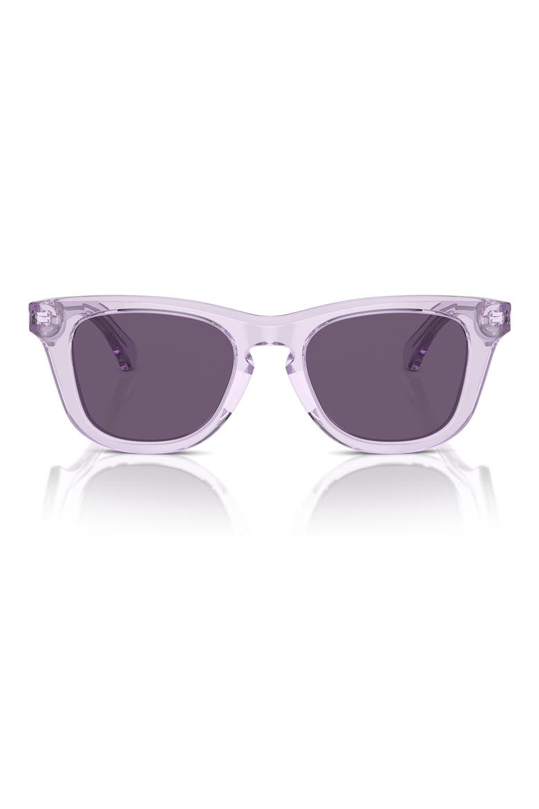 Kids' 46mm Small Square Sunglasses, Main, color, LILAC / VIOLET