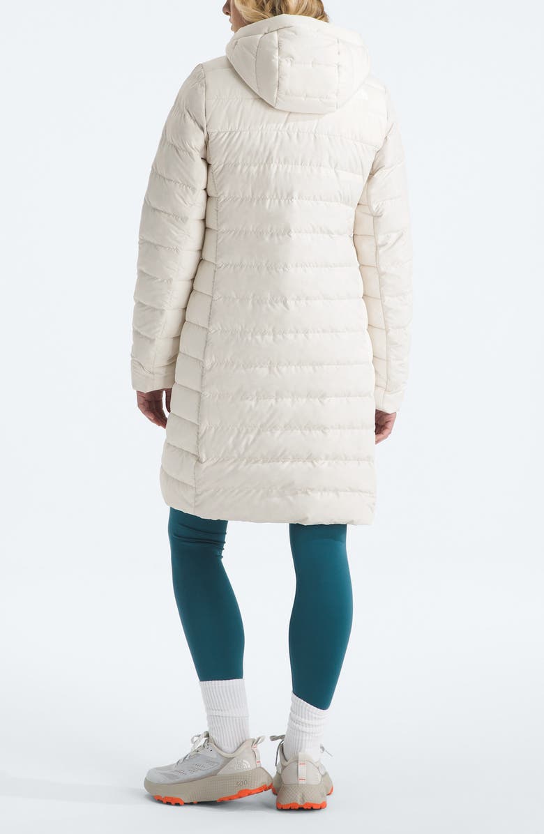 The North Face Aconcagua Water Repellent Parka, Alternate, color, White Dune