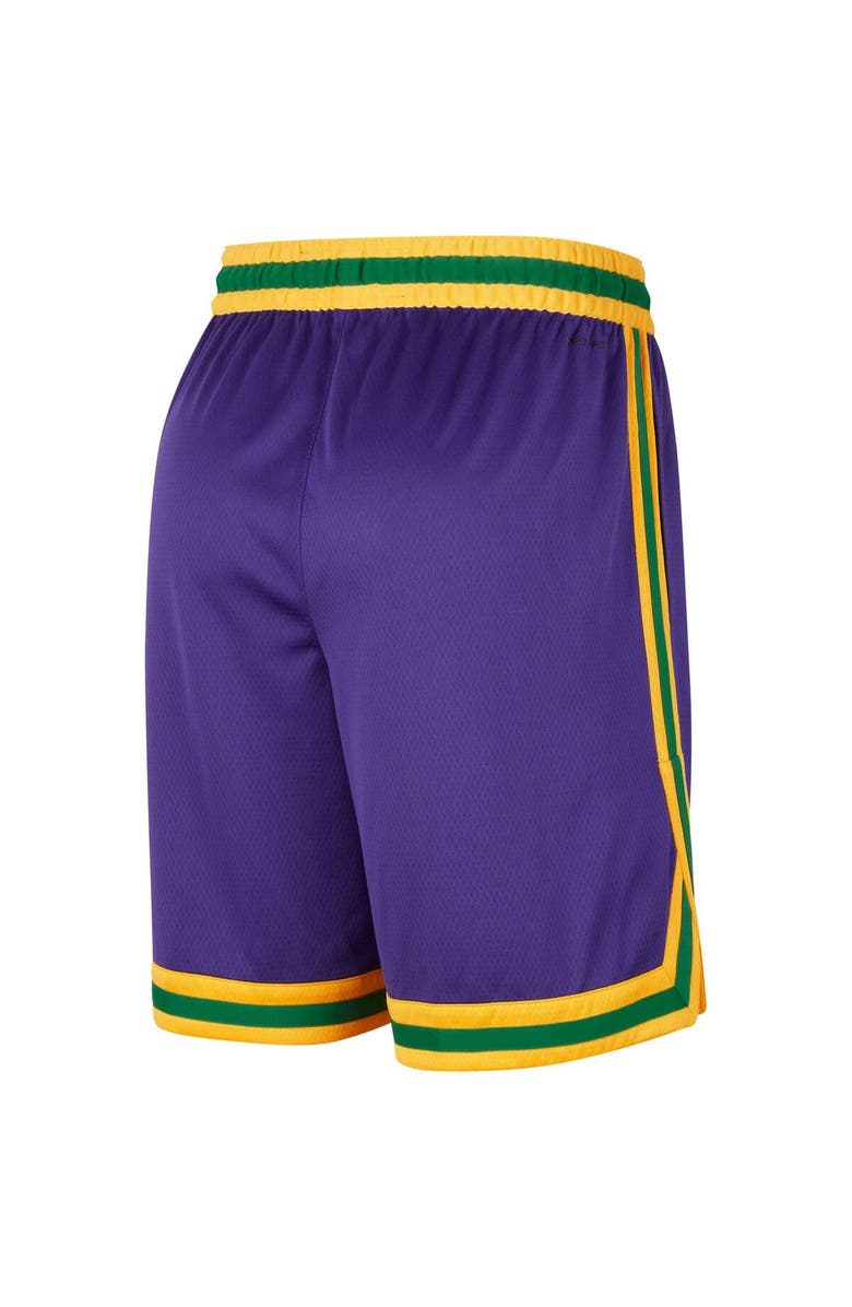 Nike Men's Nike Purple Utah Jazz 2023/24 Classic Edition Hardwood Classics Performance Swingman Shorts, Alternate, color, 