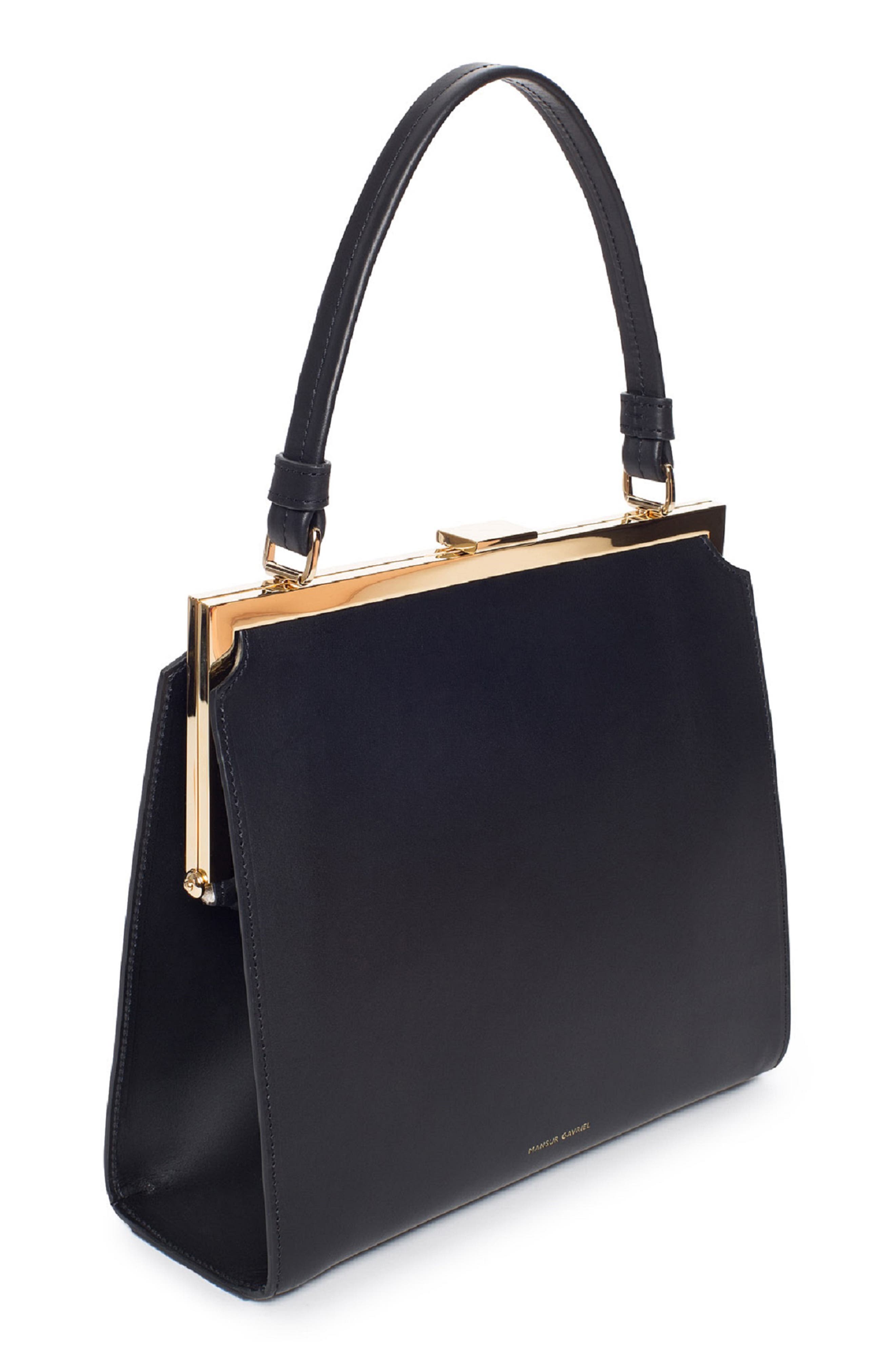 Mansur Gavriel Elegant Leather Bag, Alternate, color, 