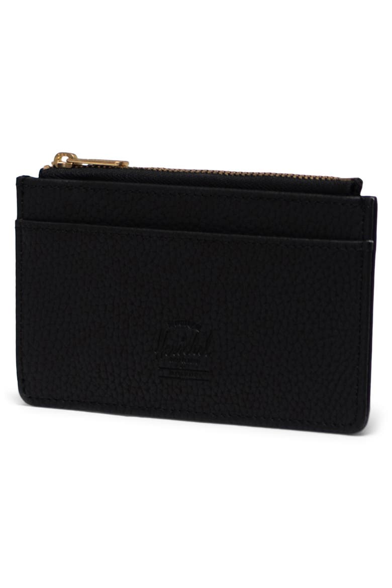 Oscar II Vegan Leather RFID Wallet, Alternate, color, BLACK