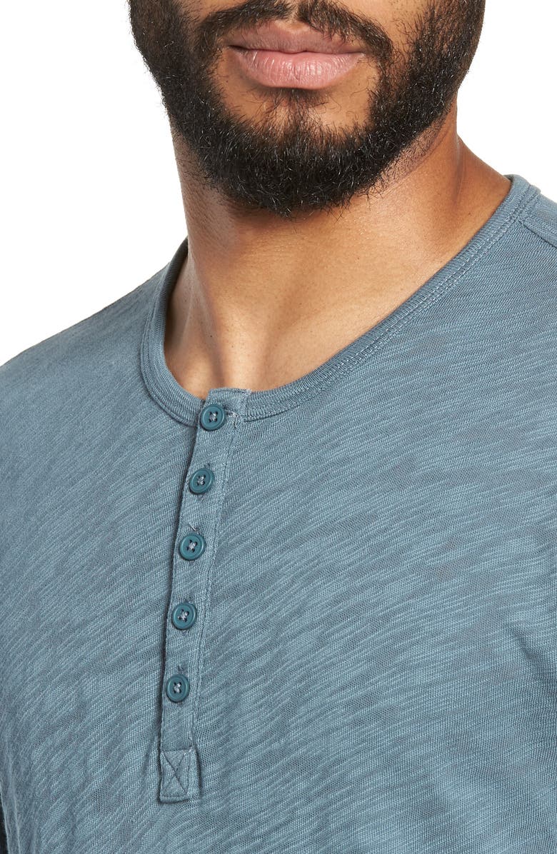 ATM Anthony Thomas Melillo Raw Edge Henley, Alternate, color,