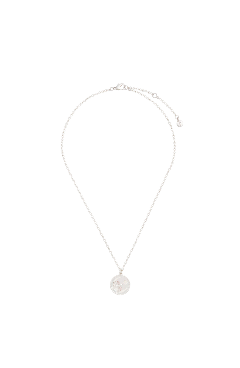 Fable England Dove Spirit Guide Necklace, Alternate, color, Silver