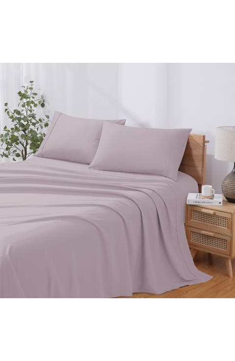 Solid Microfiber Sheet Set
