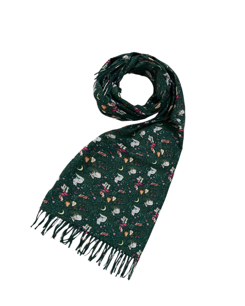 Niva Long Fringed Scarf