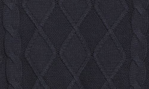 14th & Union Cable Knit Sweater In Gray