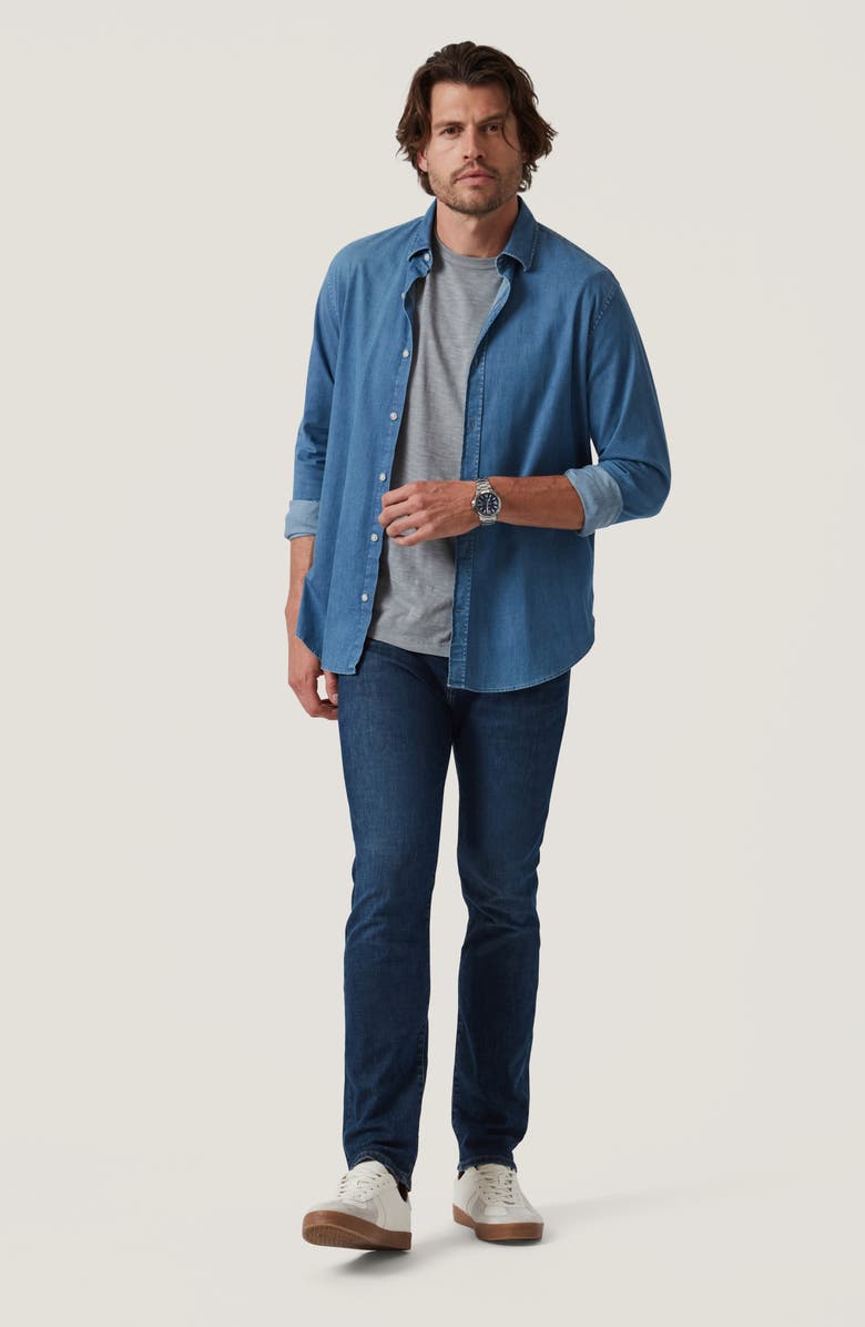 34 Heritage Courage Straight Leg Jeans, Alternate, color, Deep Soft