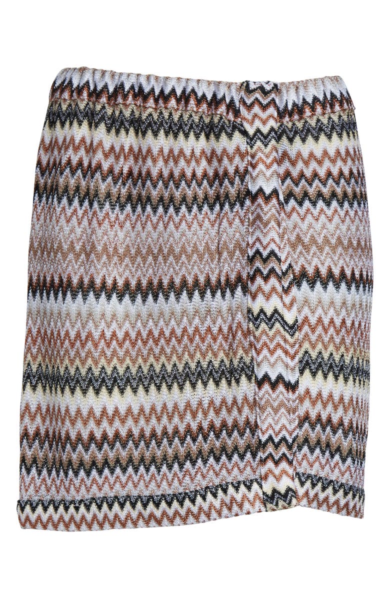 Missoni Chevron Fringe Cover-Up Pareo, Alternate, color, 