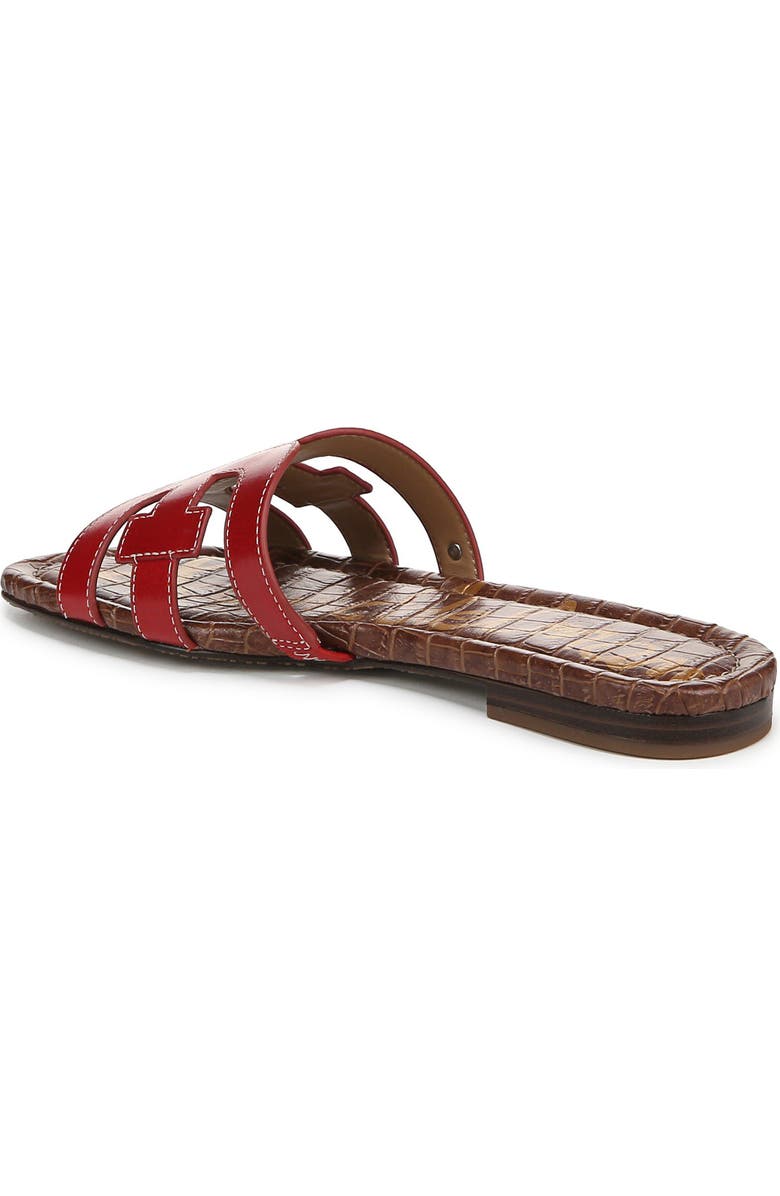 Sam Edelman Bay Cutout Slide Sandal - Wide Width Available, Alternate, color, Summer Red
