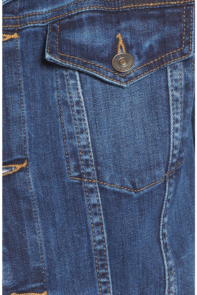The Classic Denim Jacket, Alternate, color, ALLIANCE