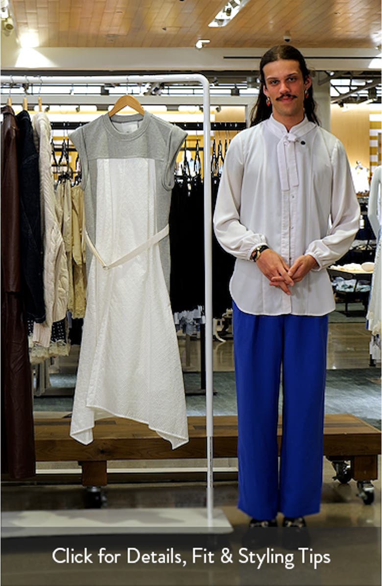 Mixed Media Midi Dress, sales video thumbnail