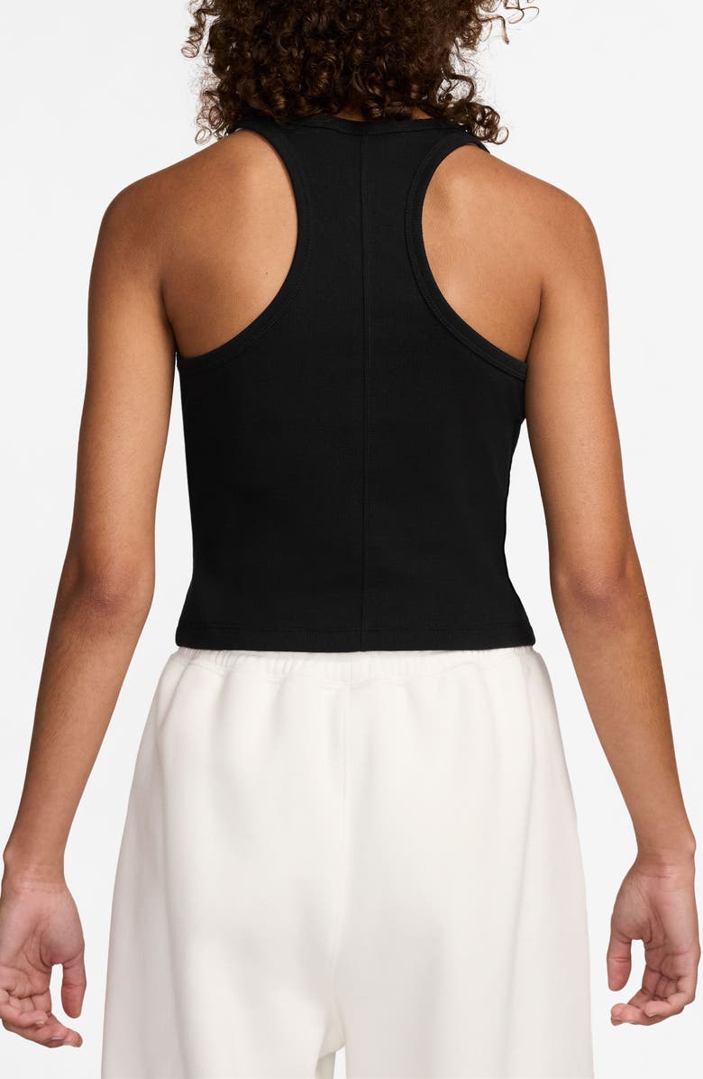Jordan Essential Racerback Tank, Alternate, color, 010 Black/White