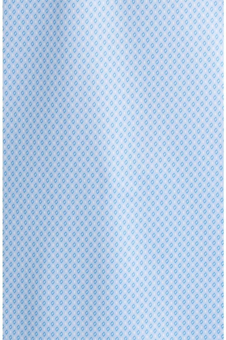 Connors Geo Print Performance Jersey Polo, Alternate, color, KONA