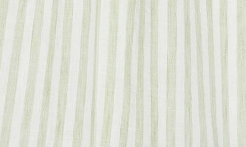 ELIZA J ELIZA J STRIPE FLUTTER CAP SLEEVE BABYDOLL DRESS
