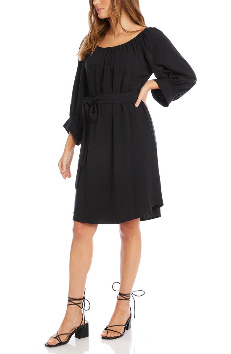 Karen Kane Blouson Sleeve Dress, Alternate, color, 