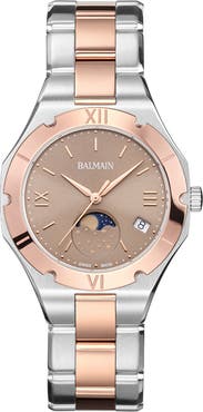 Balmain Be Balmain Moonphase Bracelet Watch, 33mm