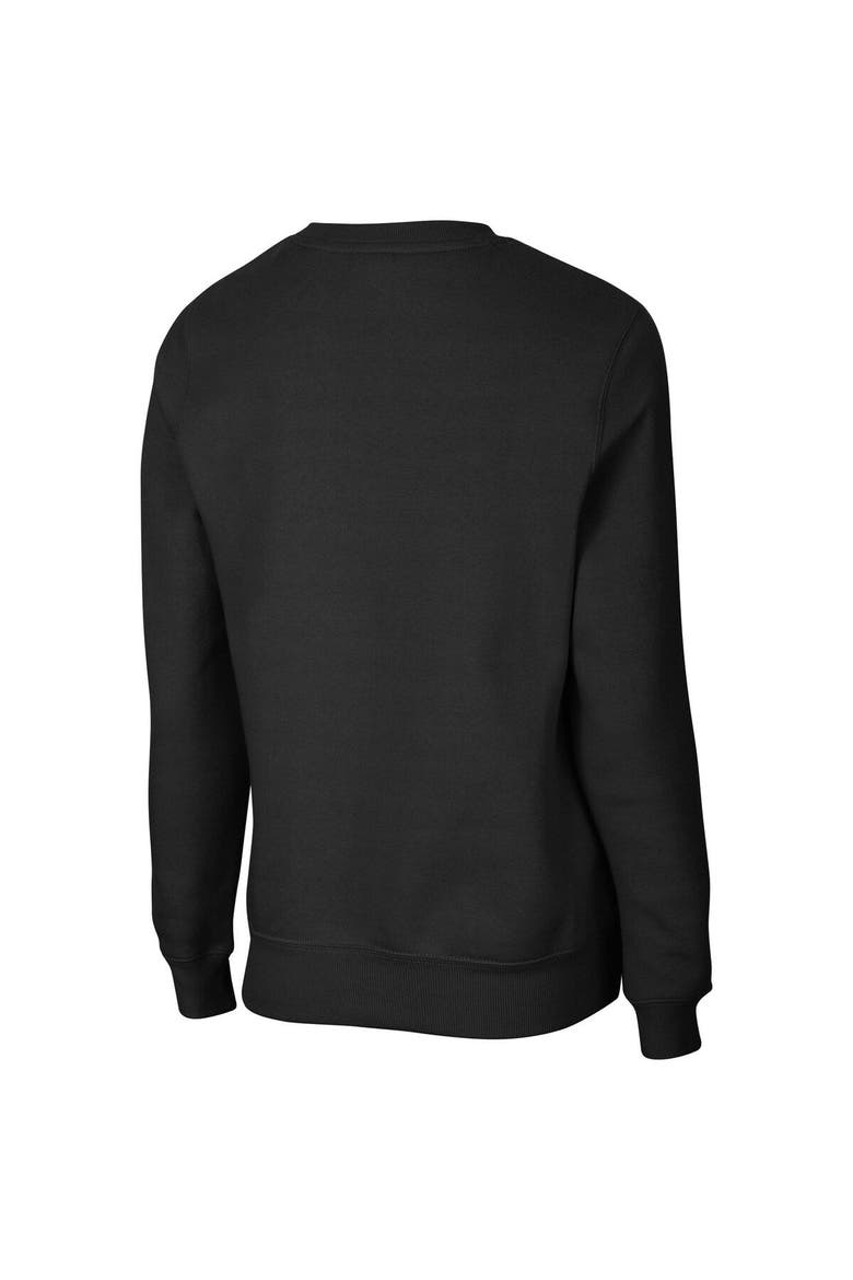 Women's Colosseum Black UCF Knights Campanile Logo Pullover Sweatshirt, Alternate, color, Black