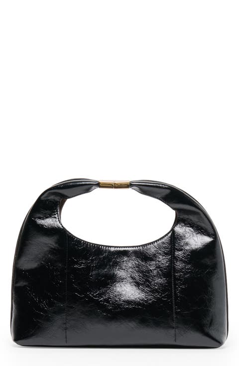 Avina Faux Leather Hobo Bag