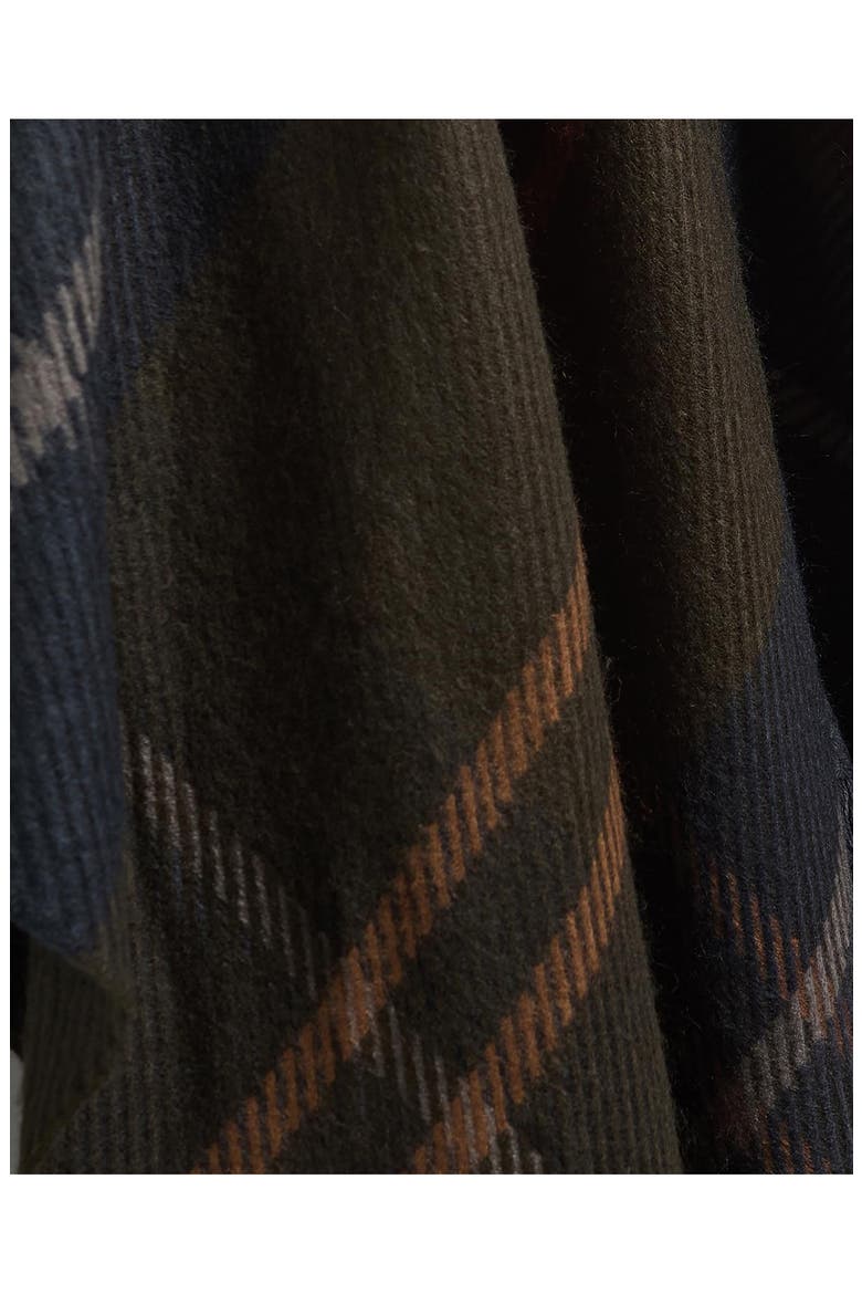 Blair Tartan Serape, Alternate, color, SHADOW CLASSIC TARTAN