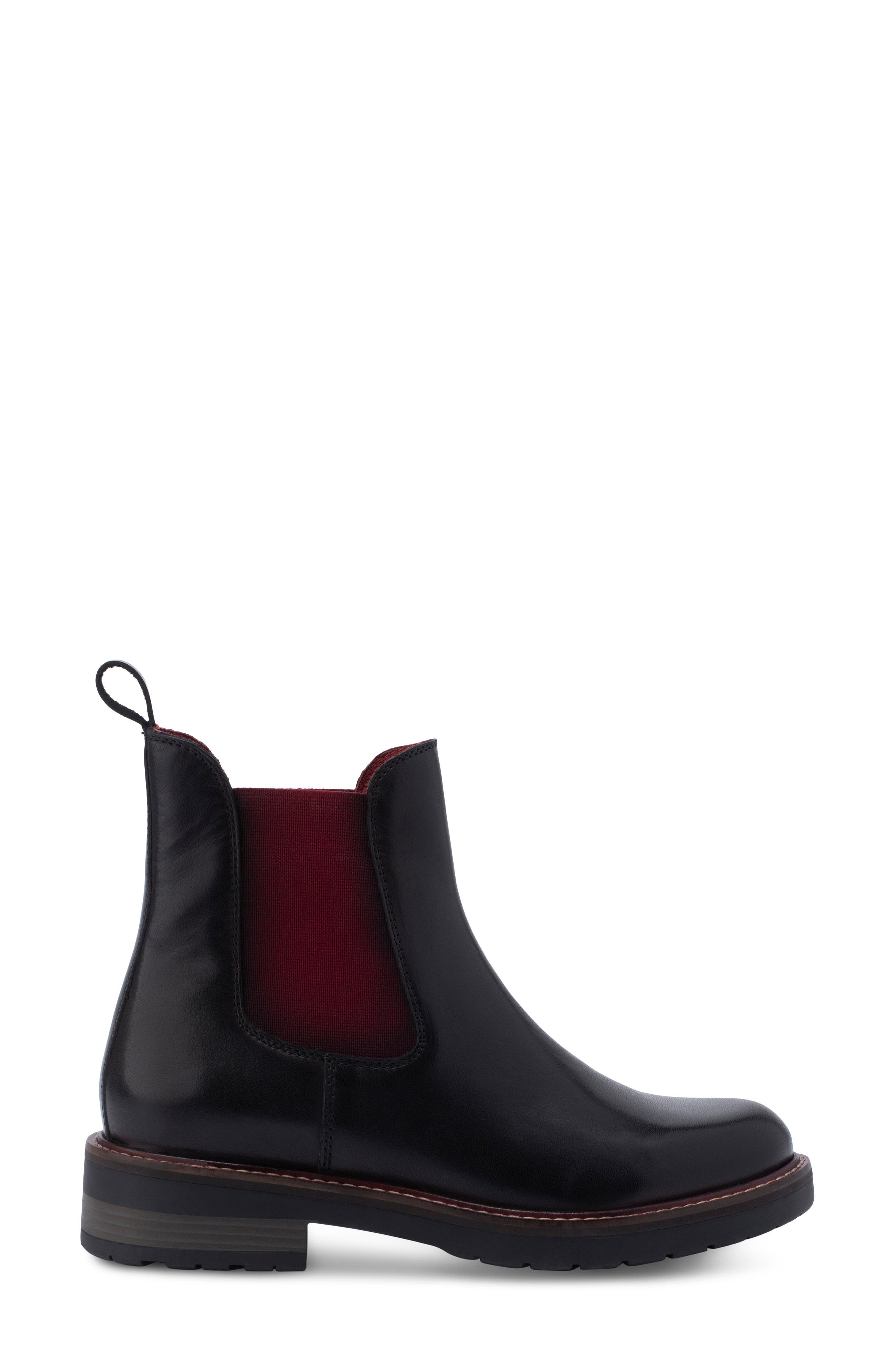 Willa Chelsea Boot, Alternate, color, BLACK MULTI