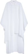 Michael Kors Collection Asymmetric Linen Gauze Caftan