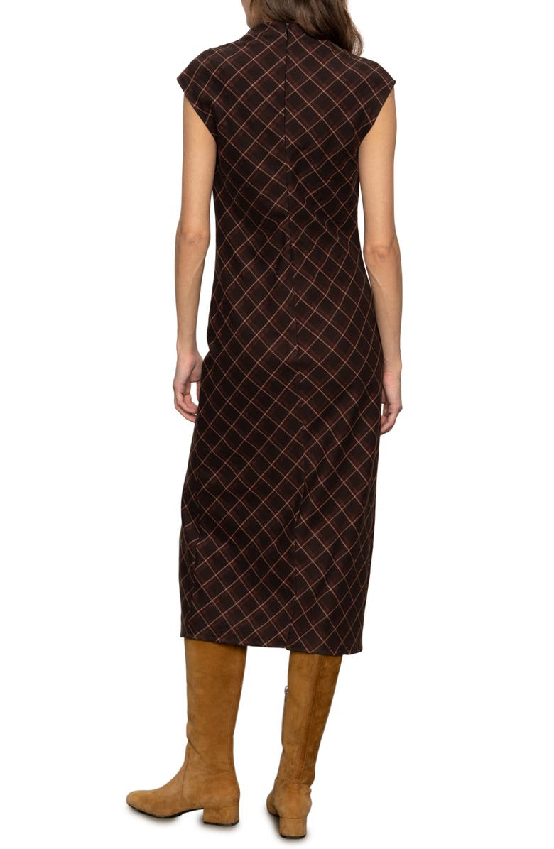 Sanctuary Autumn's Best Plaid Midi Dress, Alternate, color,