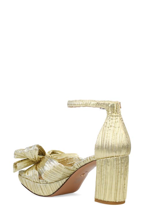 Pelle Moda Amalie Ankle Strap Platform Sandal