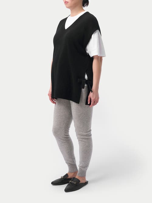 Gobi Mongolian Cashmere V-neck Cashmere Maternity Top