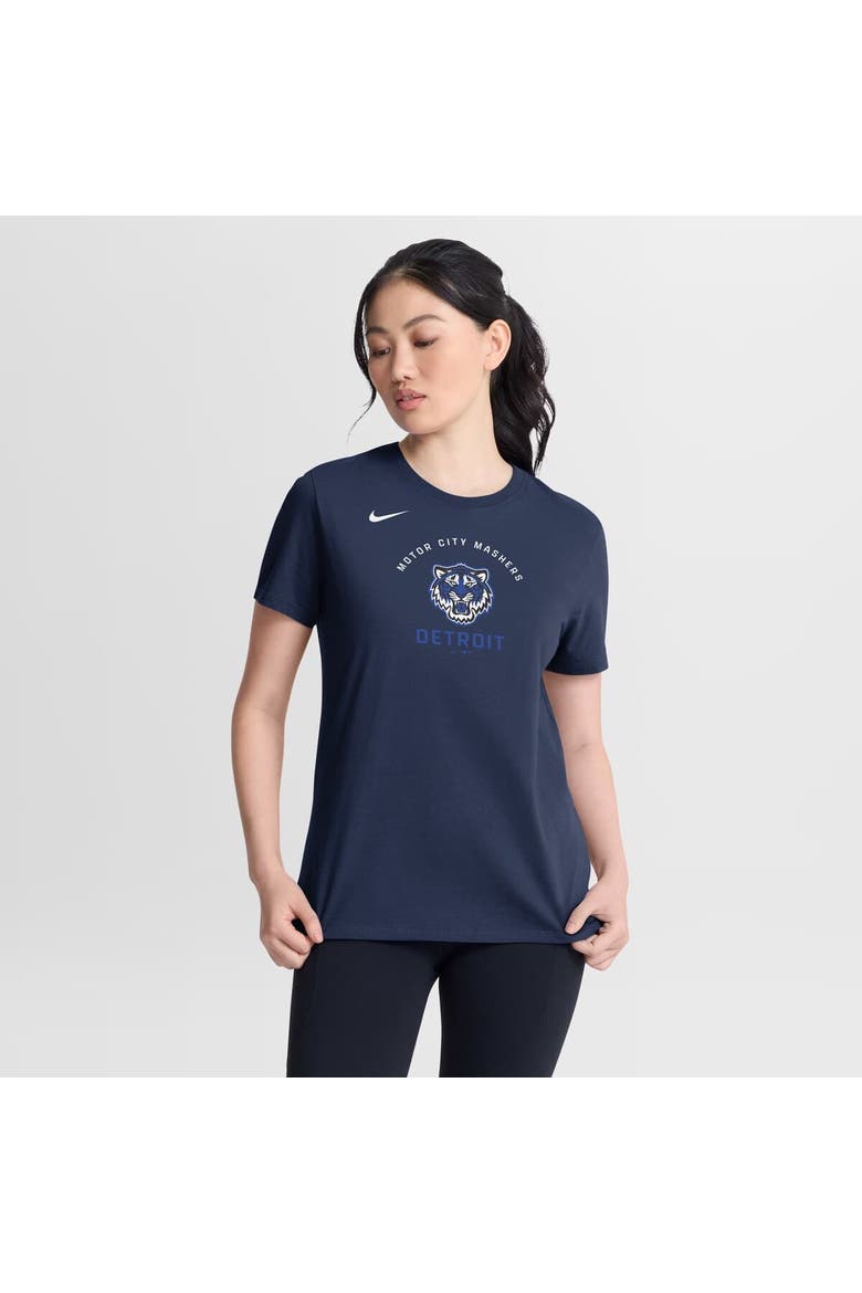 Women's Nike Navy Detroit Tigers City Connect Arch T-Shirt, Main, color, Navy