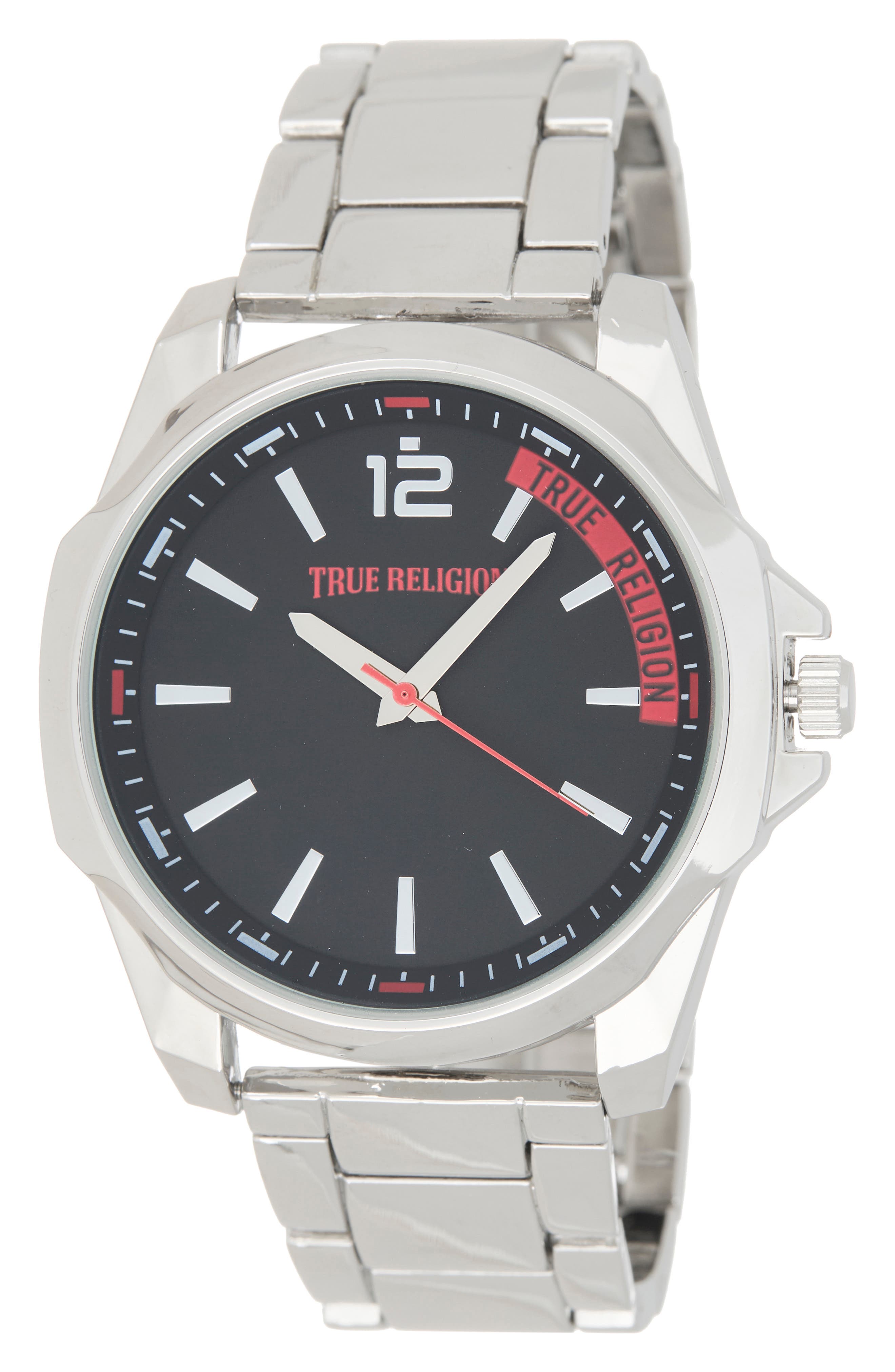 Logo Bracelet Analog Watch, 44mm