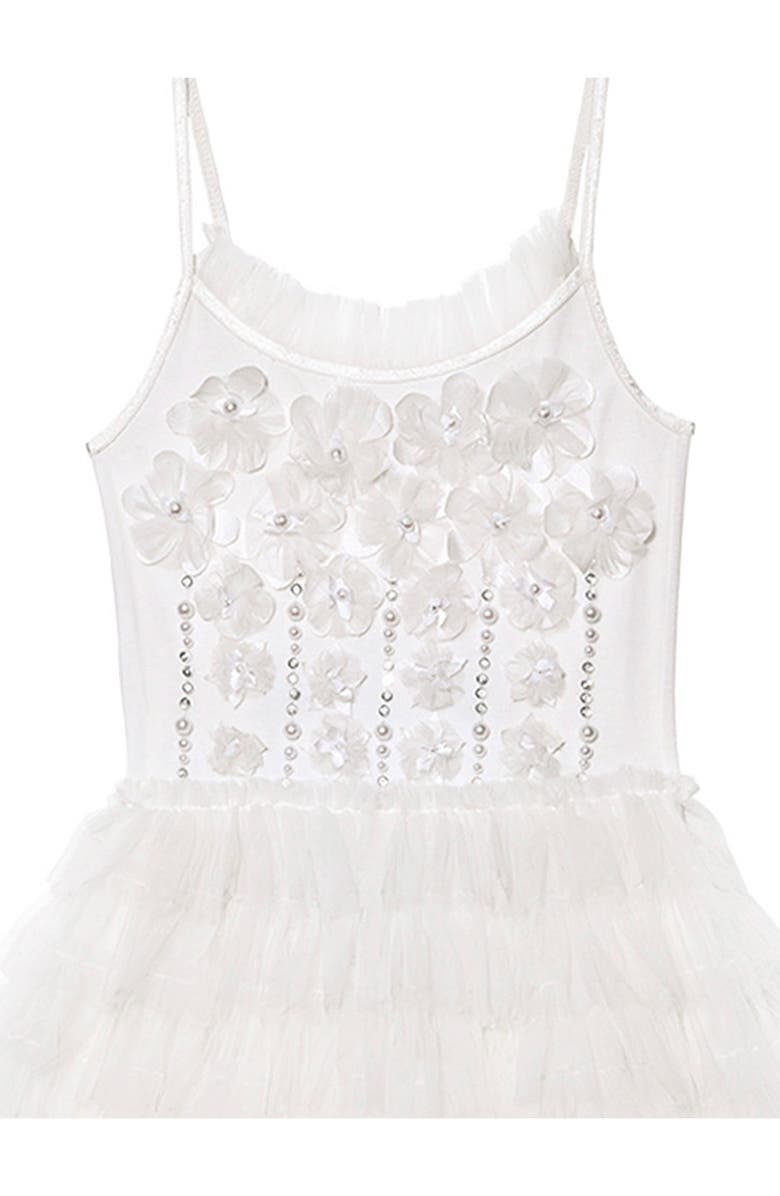 Tutu Du Monde Kids' Dasher Imitation Pearl Tulle Party Dress, Alternate, color, 