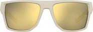 Under Armour Launch 2 57mm Rectangular Sunglasses