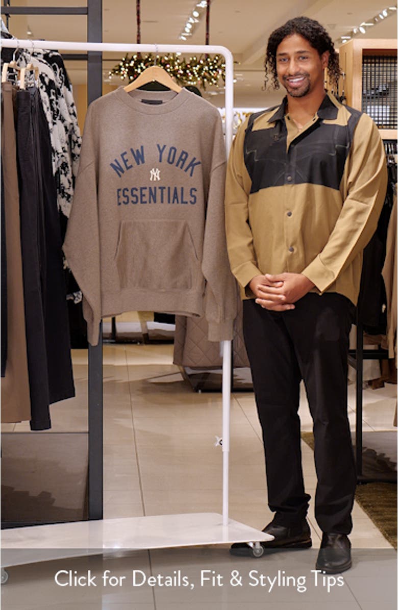 x MLB Yankees Sport Fit Graphic Sweatshirt, sales video thumbnail