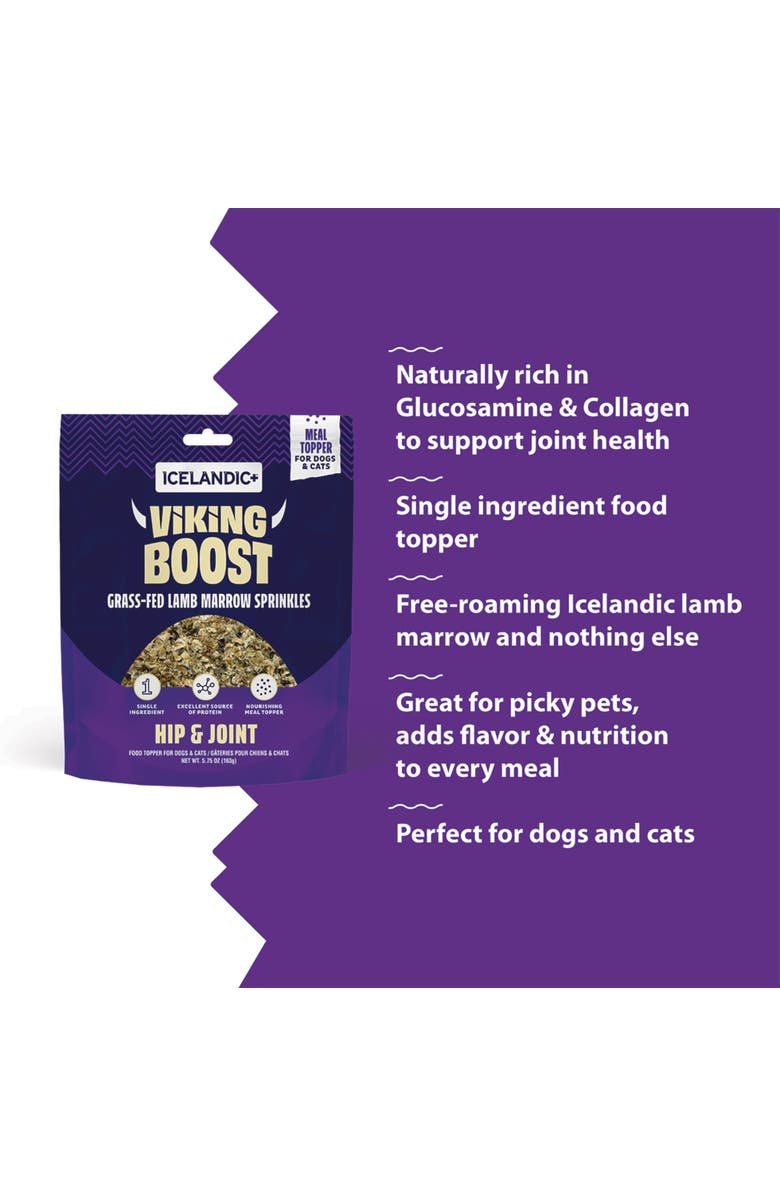 ICELANDIC+ Viking Boost Grass Fed Lamb Marrow Sprinkles Food Topper, Alternate, color, Multicolored