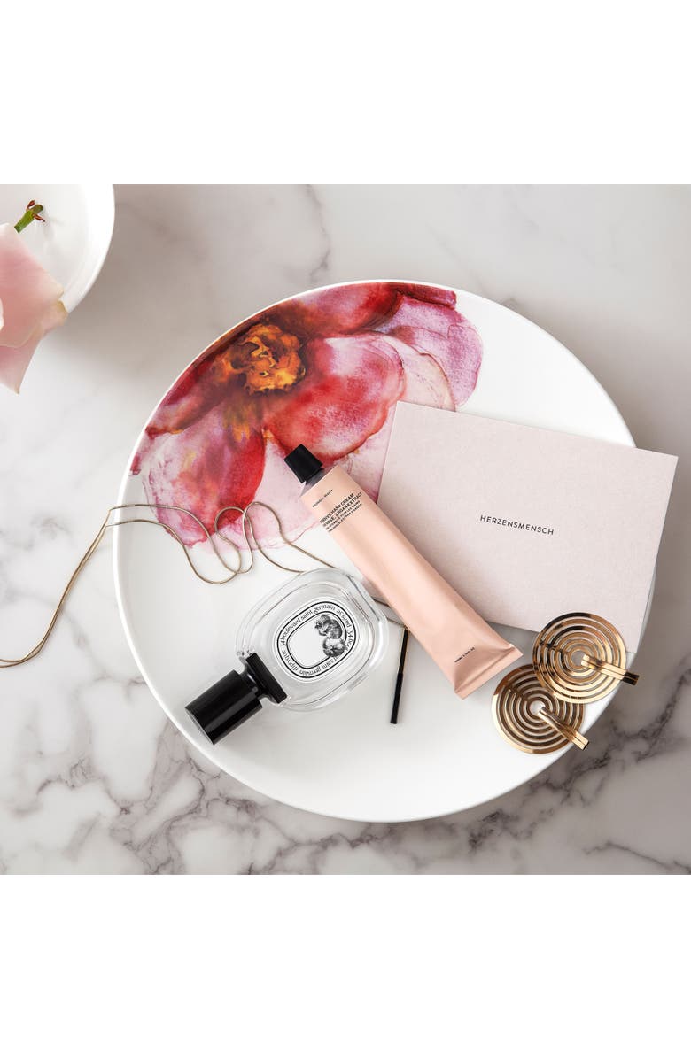 Villeroy & Boch Rose Garden Dinner Plate Coupe, Alternate, color, Pink