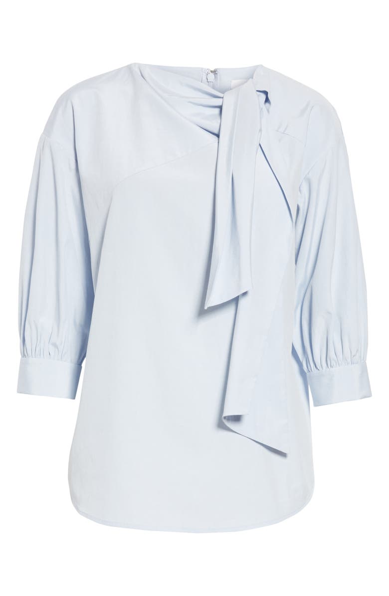 Lewit Tie Neck Blouse, Alternate, color, 