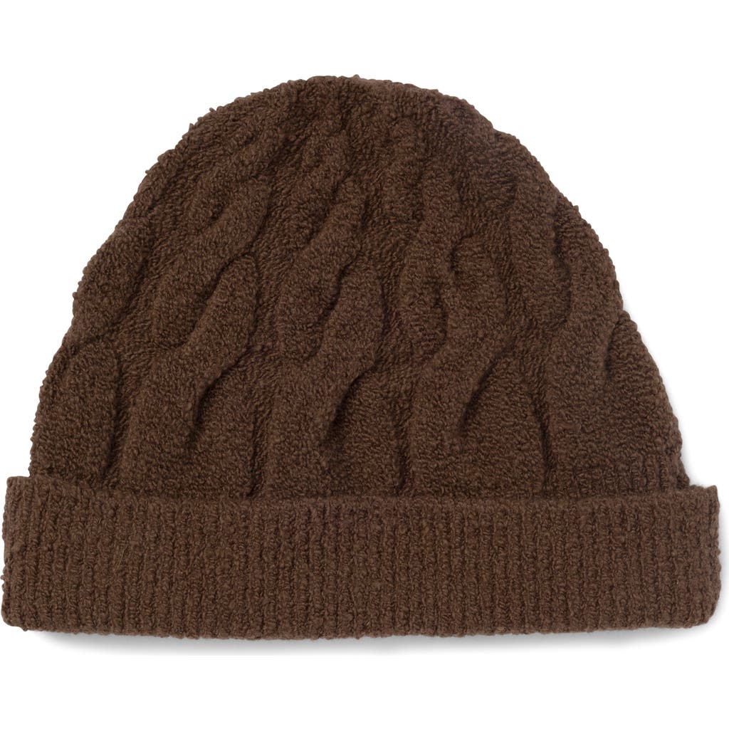 Splendid X @cellajaneblog Cable Beanie In Brown