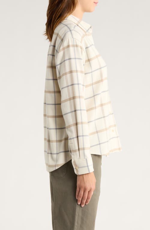 Free Fly Seawool Flannel Shirt In Neutral