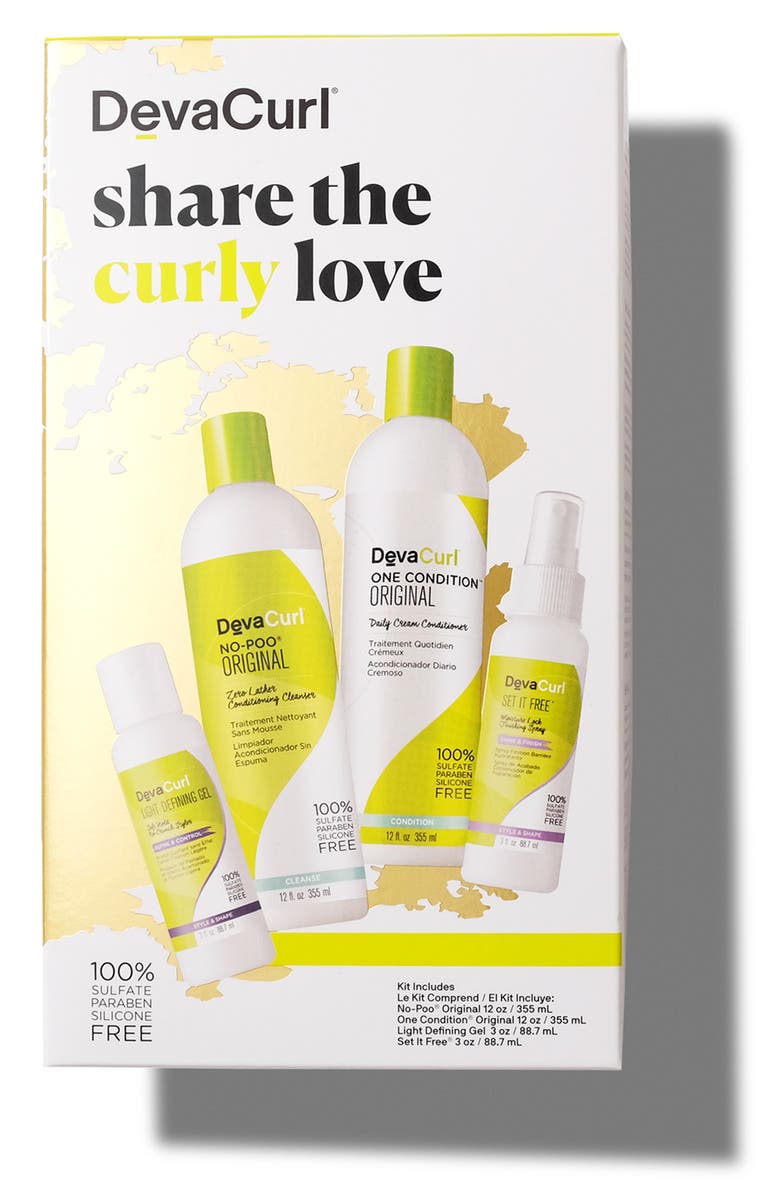 DevaCurl Share the Curly Love Set, Alternate, color, 