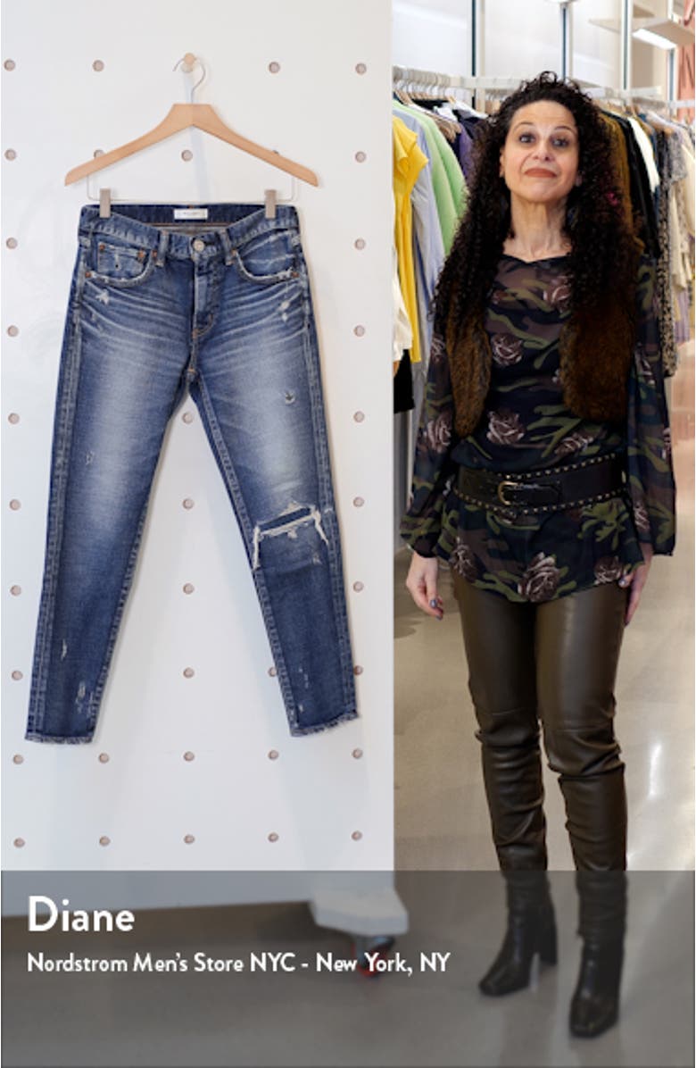 Lenwood Ripped Ankle Skinny Jeans, sales video thumbnail