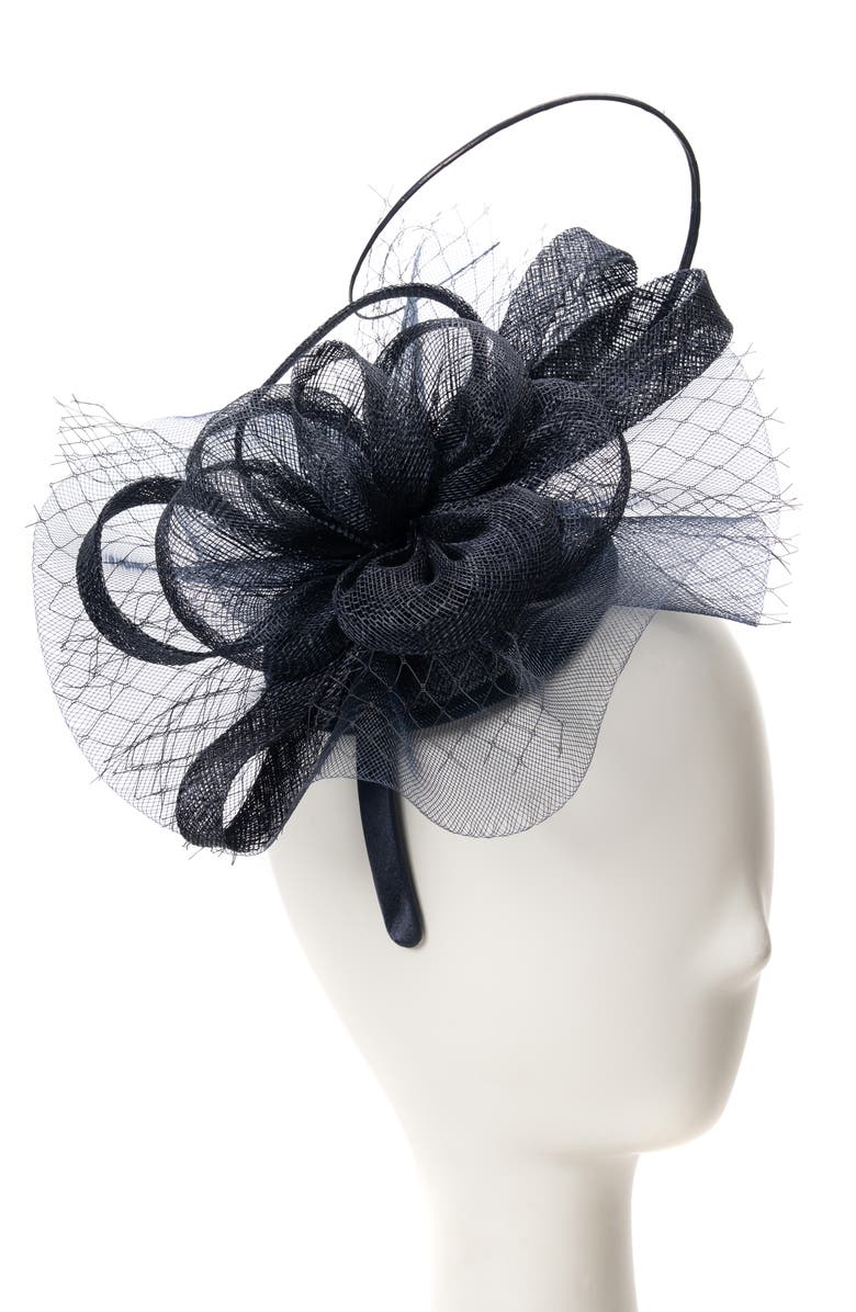 Collection XIIX Sinamay Swirl Fascinator, Alternate, color,
