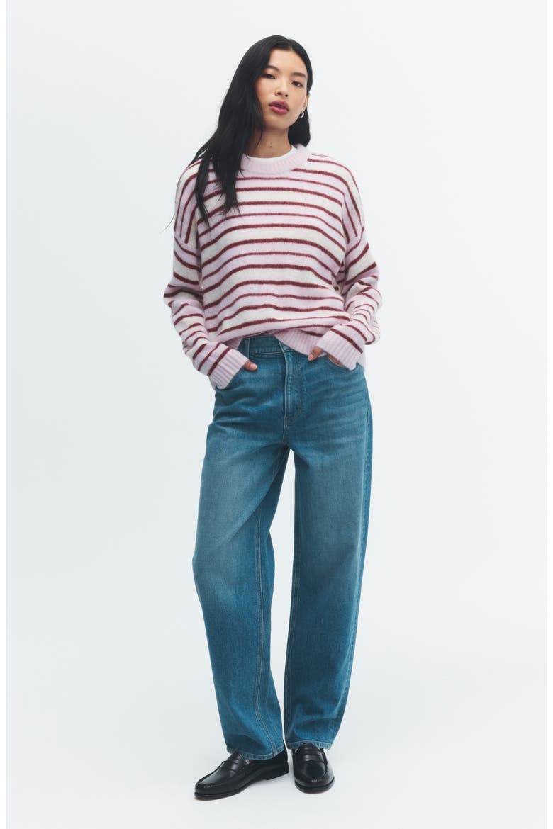 Harley Barrel Leg Jeans, Alternate, color, RIVER WIND